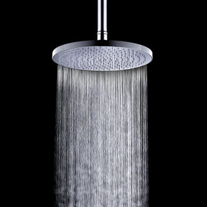 NERO AIR SHOWER HEAD 230MM BRUSHED NICKEL