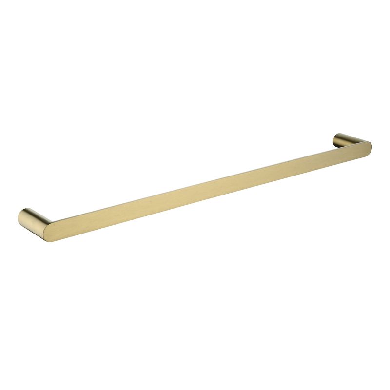 NORICO ESPERIA NON-HEATED STAINLESS STEEL SINGLE TOWEL RAIL BRUSHED YELLOW GOLD (AVAILABLE IN 600MM AND 800MM)