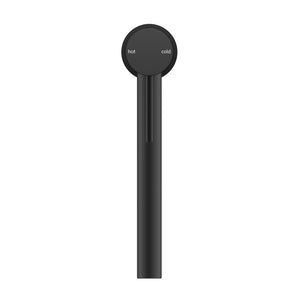 BELLA VISTA MICA TALL BASIN MIXER STRAIGHT 290MM BLACK