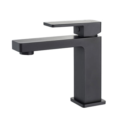 BELLA VISTA MILOS BASIN MIXER 166MM BLACK