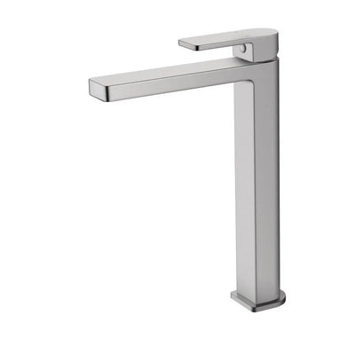 BELLA VISTA FLORES TALL BASIN MIXER 282MM BRUSHED NICKEL