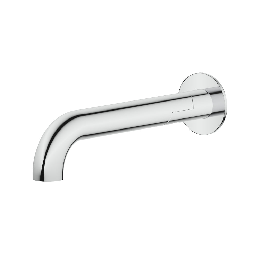 BELLA VISTA MICA SWIVEL BATH SPOUT CURVED 234MM CHROME