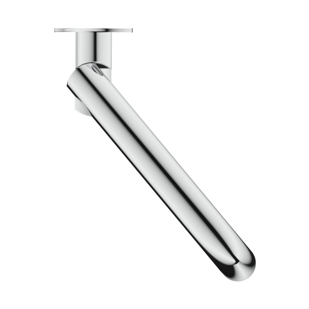 BELLA VISTA MICA SWIVEL BATH SPOUT CURVED 234MM CHROME