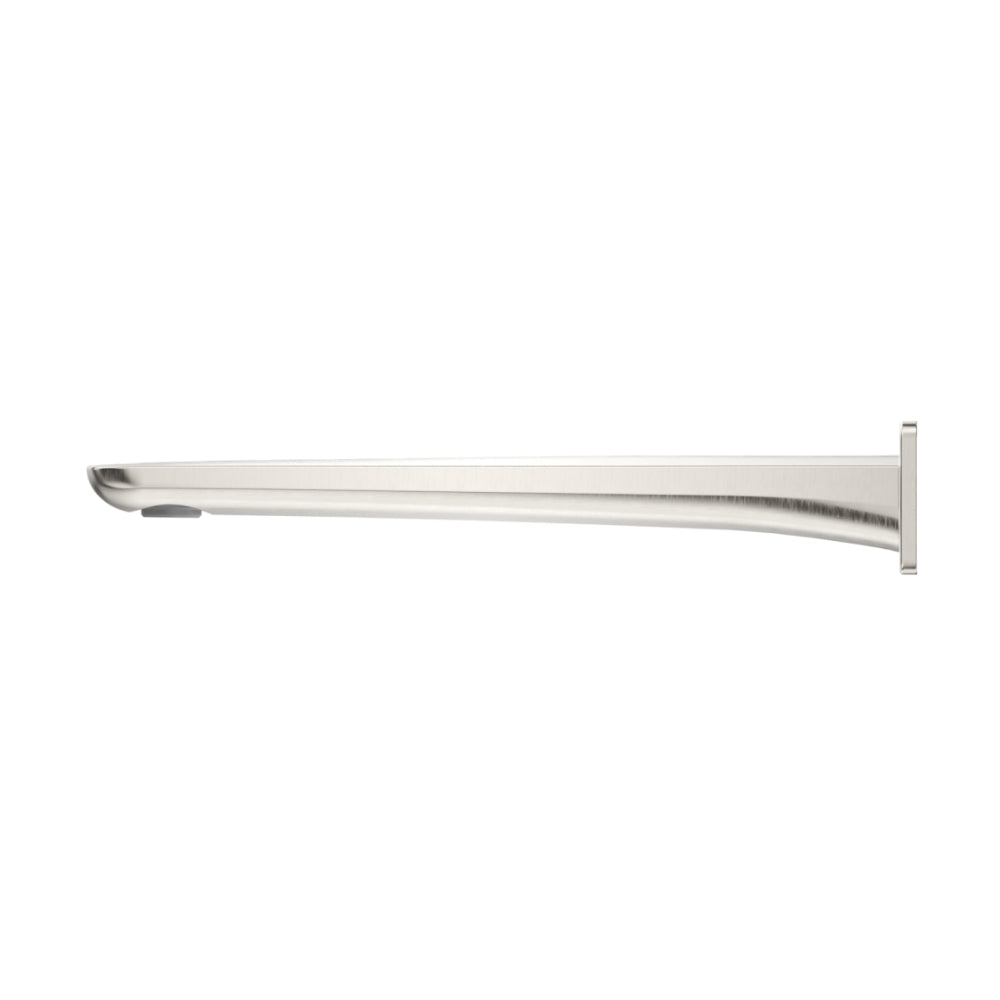 BELLA VISTA KAZA BATH SPOUT 245MM BRUSHED NICKEL