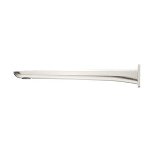 BELLA VISTA KAZA BATH SPOUT 245MM BRUSHED NICKEL