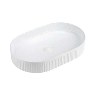 BELLA VISTA CORRINE ABOVE COUNTER BASIN WHITE 580MM