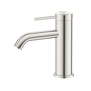 BELLA VISTA MICA BASIN MIXER 160MM BRUSHED NICKEL