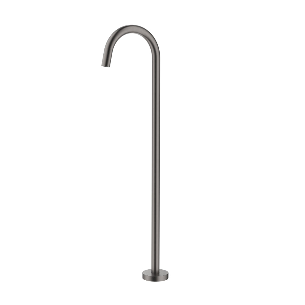 BELLA VISTA MICA CURVED FREESTANDING BATH MIXER 915MM DUSK BRONZE