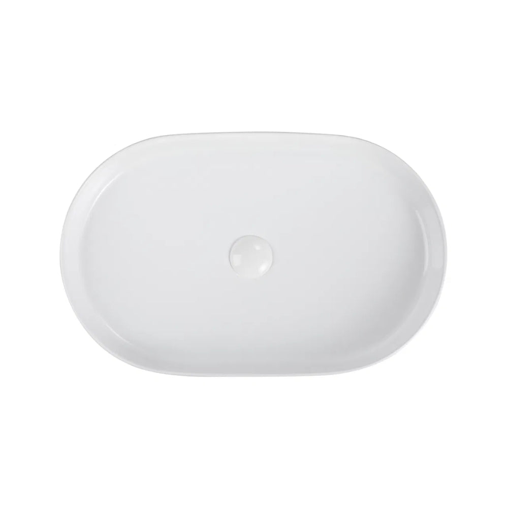 BELLA VISTA CORRINE ABOVE COUNTER BASIN WHITE 580MM