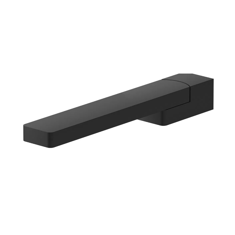 BELLA VISTA CRESTA SWIVEL BATH SPOUT 252MM BLACK