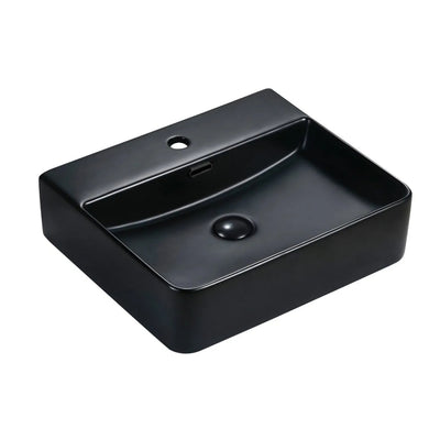 BELLA VISTA FLORENTINE ABOVE COUNTER BASIN BLACK 500MM