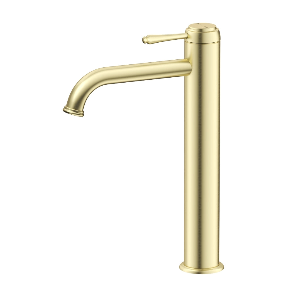 BELLA VISTA MICA HERITAGE TALL BASIN MIXER 292MM FRENCH GOLD