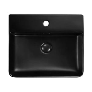 BELLA VISTA FLORENTINE ABOVE COUNTER BASIN BLACK 500MM