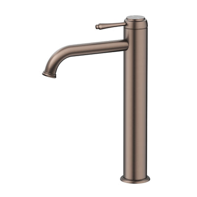 BELLA VISTA MICA HERITAGE LEAD FREE TALL BASIN MIXER 292MM DUSK BRONZE