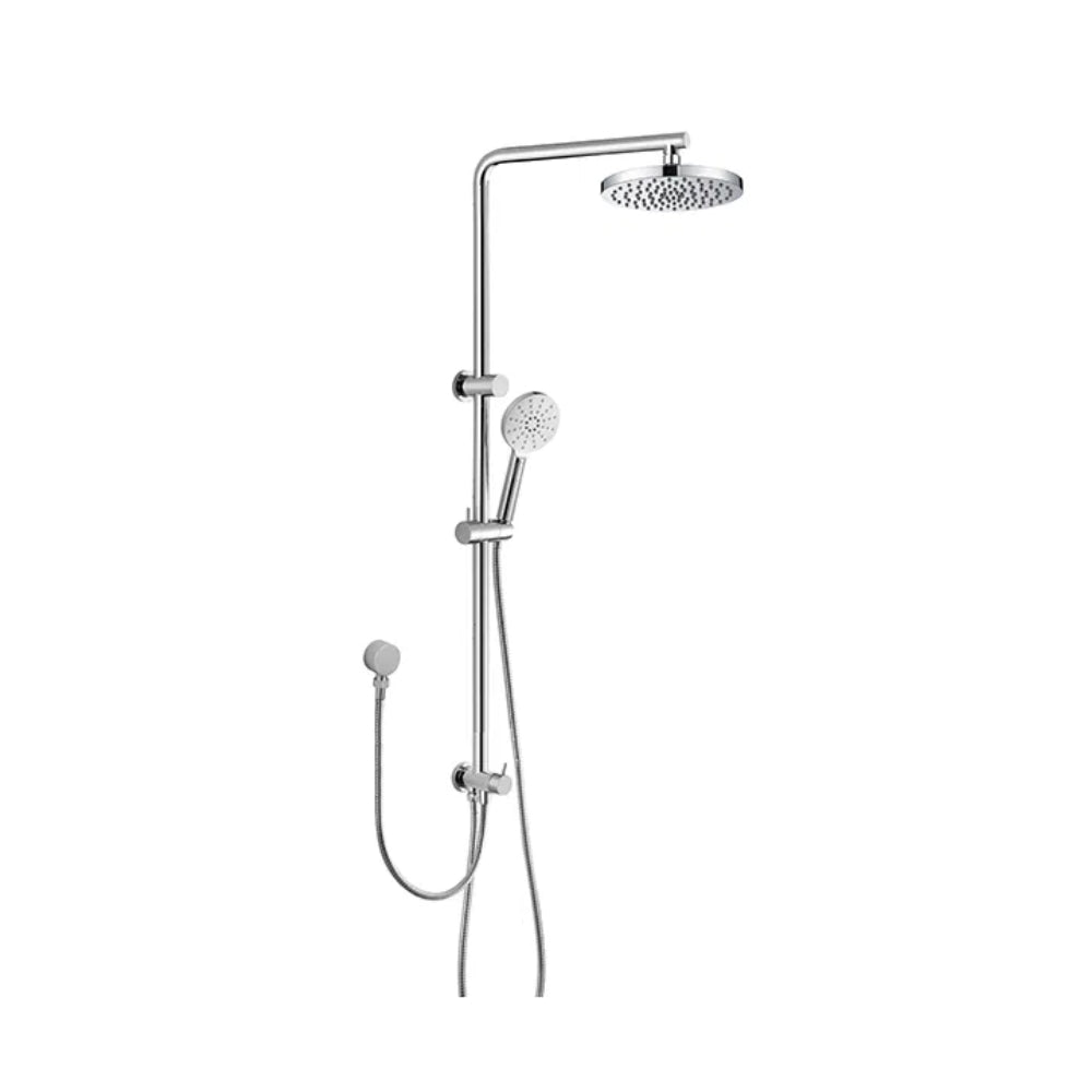 BELLA VISTA MICA DUAL SHOWER RAIL RETROFIT 1000MM CHROME
