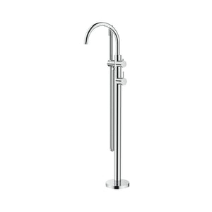 BELLA VISTA MICA FREESTANDING BATH MIXER WITH HAND SHOWER 850MM CHROME