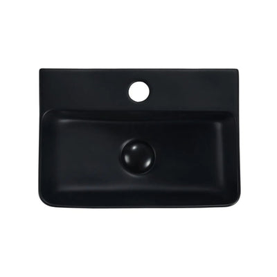 BELLA VISTA MALLORY ABOVE COUNTER BASIN BLACK 365MM