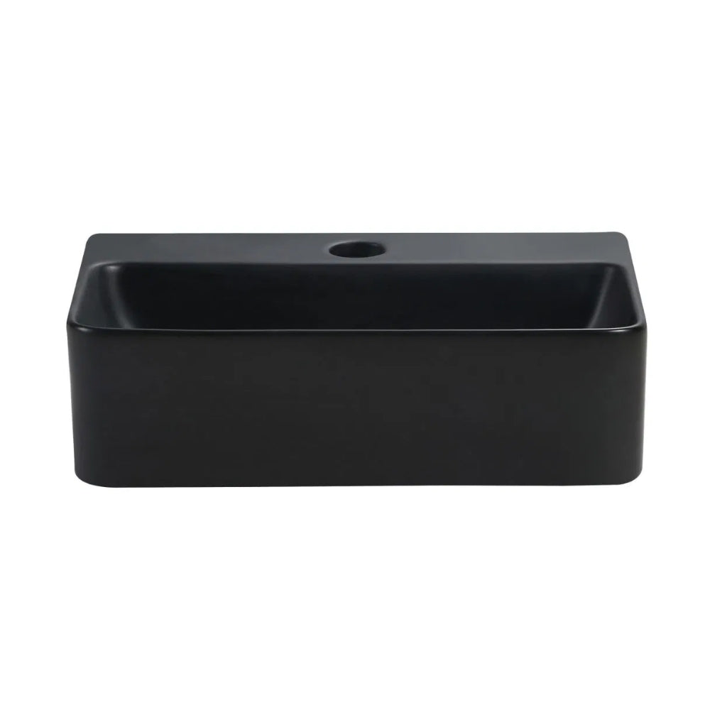 BELLA VISTA MALLORY ABOVE COUNTER BASIN BLACK 365MM