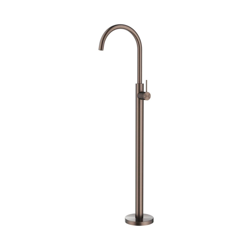 BELLA VISTA MICA FREESTANDING BATH MIXER 980MM DUSK BRONZE