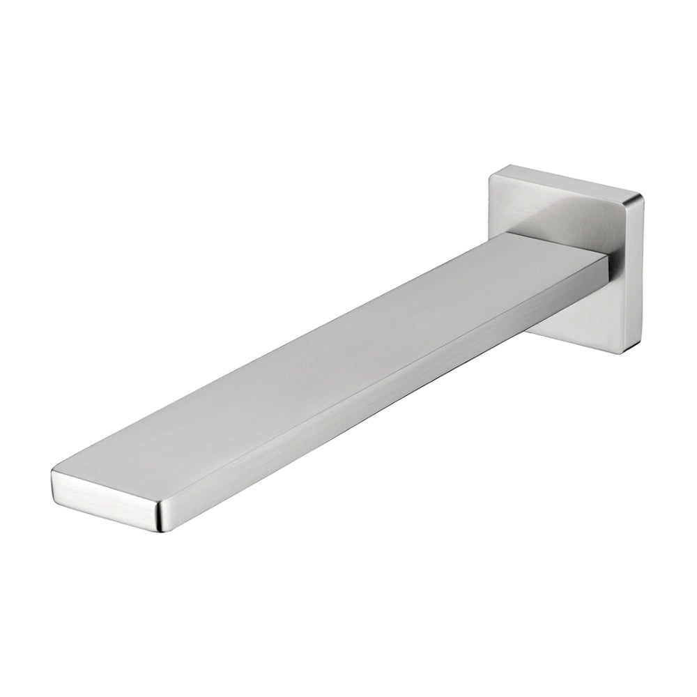 BELLA VISTA CRESTA BATH SPOUT 215MM BRUSHED NICKEL