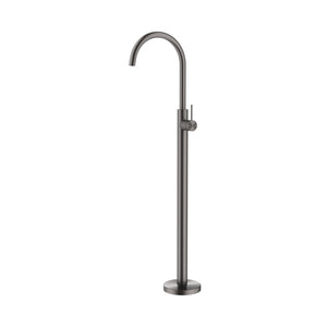 BELLA VISTA MICA FREESTANDING BATH MIXER 980MM GUN METAL