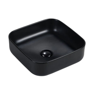 BELLA VISTA RIVA ABOVE COUNTER BASIN BLACK 380MM