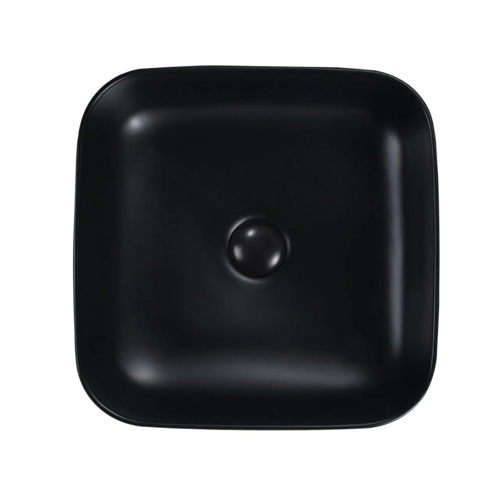 BELLA VISTA RIVA ABOVE COUNTER BASIN BLACK 380MM