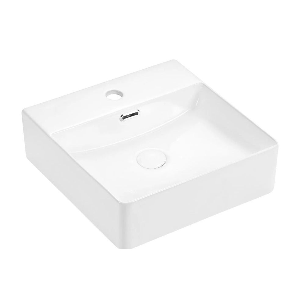 BELLA VISTA FLORENTINE ABOVE COUNTER BASIN WHITE 420MM