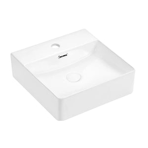 BELLA VISTA FLORENTINE ABOVE COUNTER BASIN WHITE 420MM