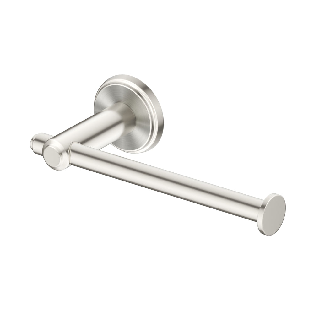BELLA VISTA MICA HERITAGE TOILET PAPER HOLDER 159MM BRUSHED NICKEL