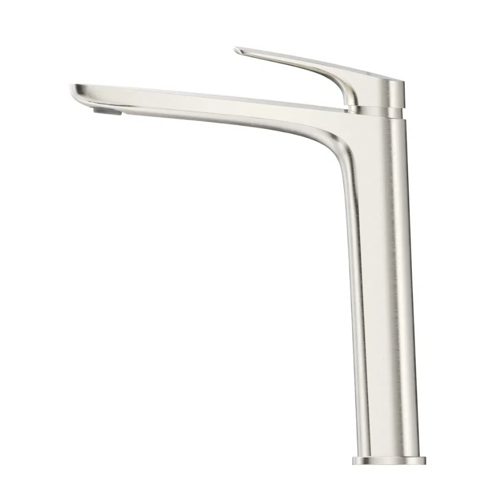 BELLA VISTA KAZA TALL BASIN MIXER 260MM BRUSHED NICKEL