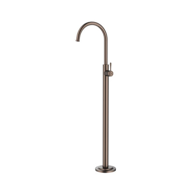 BELLA VISTA MICA HERITAGE FREESTANDING BATH MIXER 881MM DUSK BRONZE