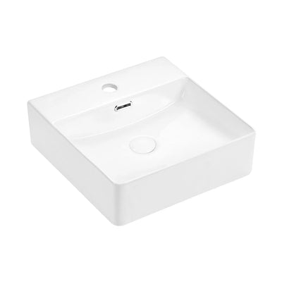 BELLA VISTA FLORENTINE ABOVE COUNTER BASIN MATTE WHITE 420MM