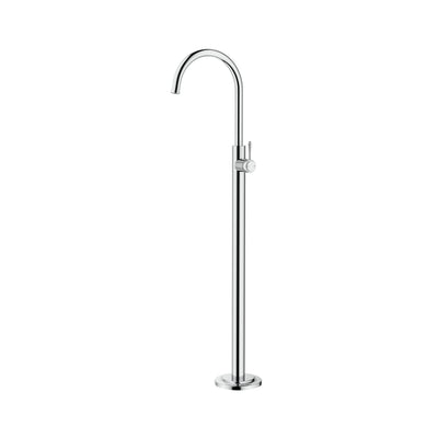 BELLA VISTA MICA HERITAGE FREESTANDING BATH MIXER 881MM CHROME