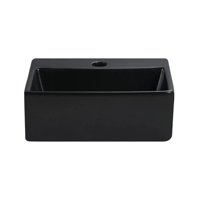 BELLA VISTA LEXI ABOVE COUNTER BASIN BLACK 330MM