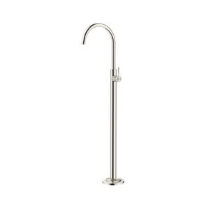BELLA VISTA MICA HERITAGE FREESTANDING BATH MIXER 881MM BRUSHED NICKEL