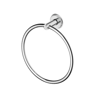 BELLA VISTA MICA HERITAGE TOWEL RING 202MM CHROME