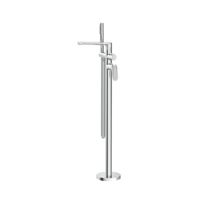 BELLA VISTA LANTRA FREESTANDING BATH MIXER WITH HAND SHOWER 917MM CHROME