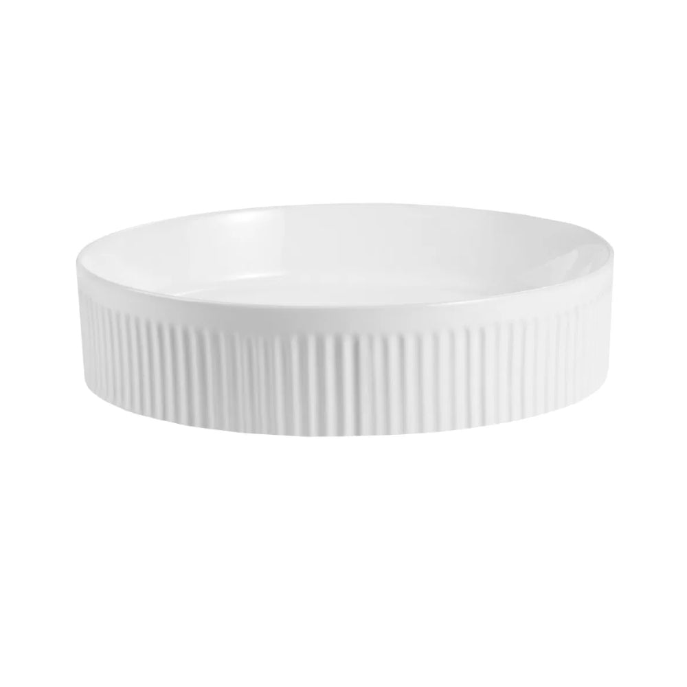 BELLA VISTA AIMEE ABOVE COUNTER BASIN WHITE 410MM