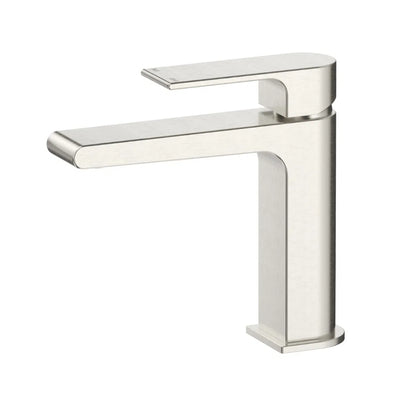 BELLA VISTA BEKI BASIN MIXER 155MM BRUSHED NICKEL