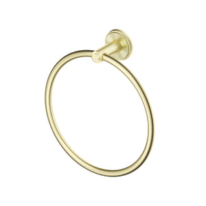 BELLA VISTA MICA HERITAGE TOWEL RING 202MM FRENCH GOLD