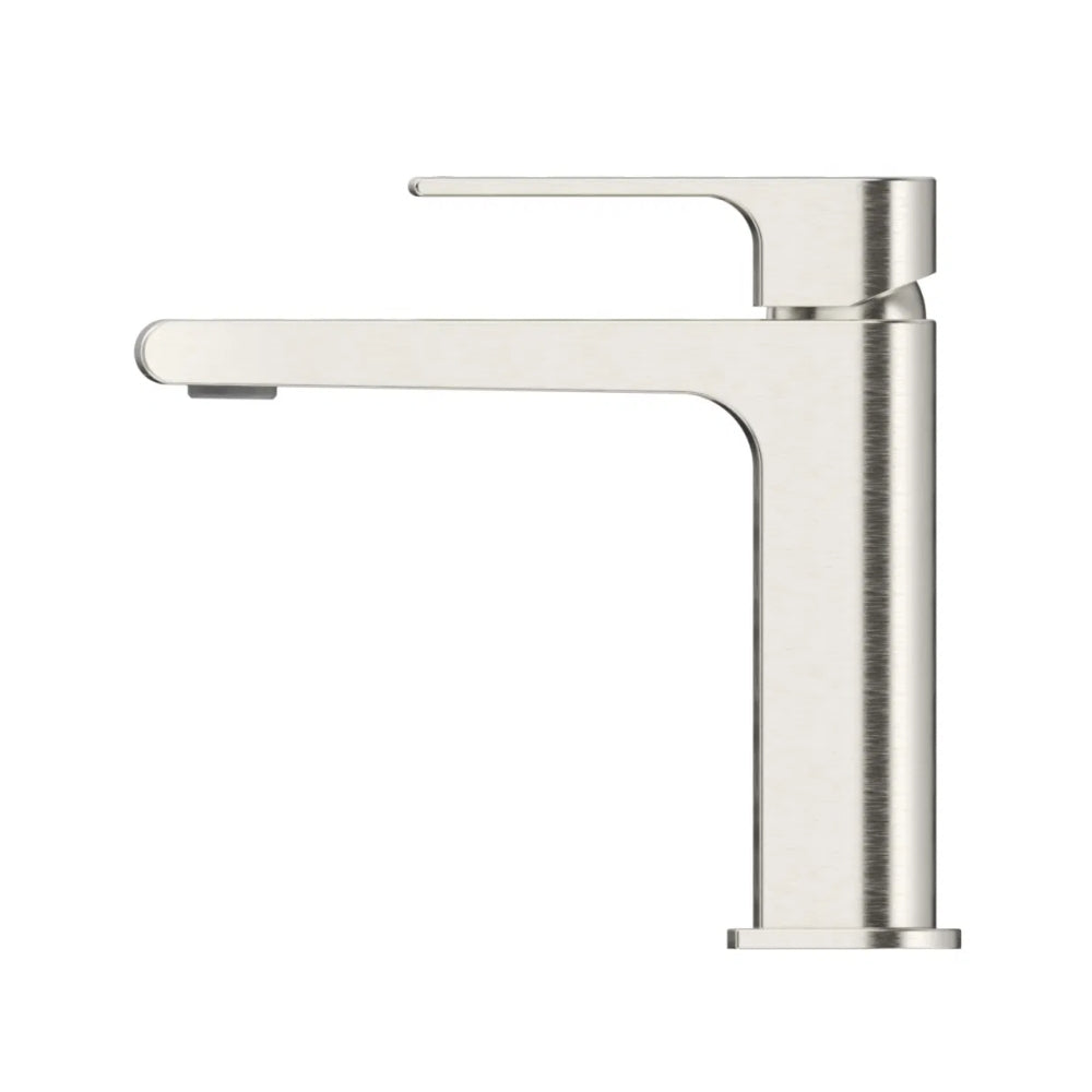 BELLA VISTA BEKI BASIN MIXER 155MM BRUSHED NICKEL
