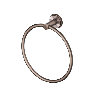 BELLA VISTA MICA HERITAGE TOWEL RING 202MM DUSK BRONZE