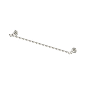 BELLA VISTA MICA HERITAGE SINGLE TOWEL RAIL BRUSHED NICKEL 800MM