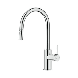 BELLA VISTA MICA PULL-OUT SINK MIXER 414MM CHROME