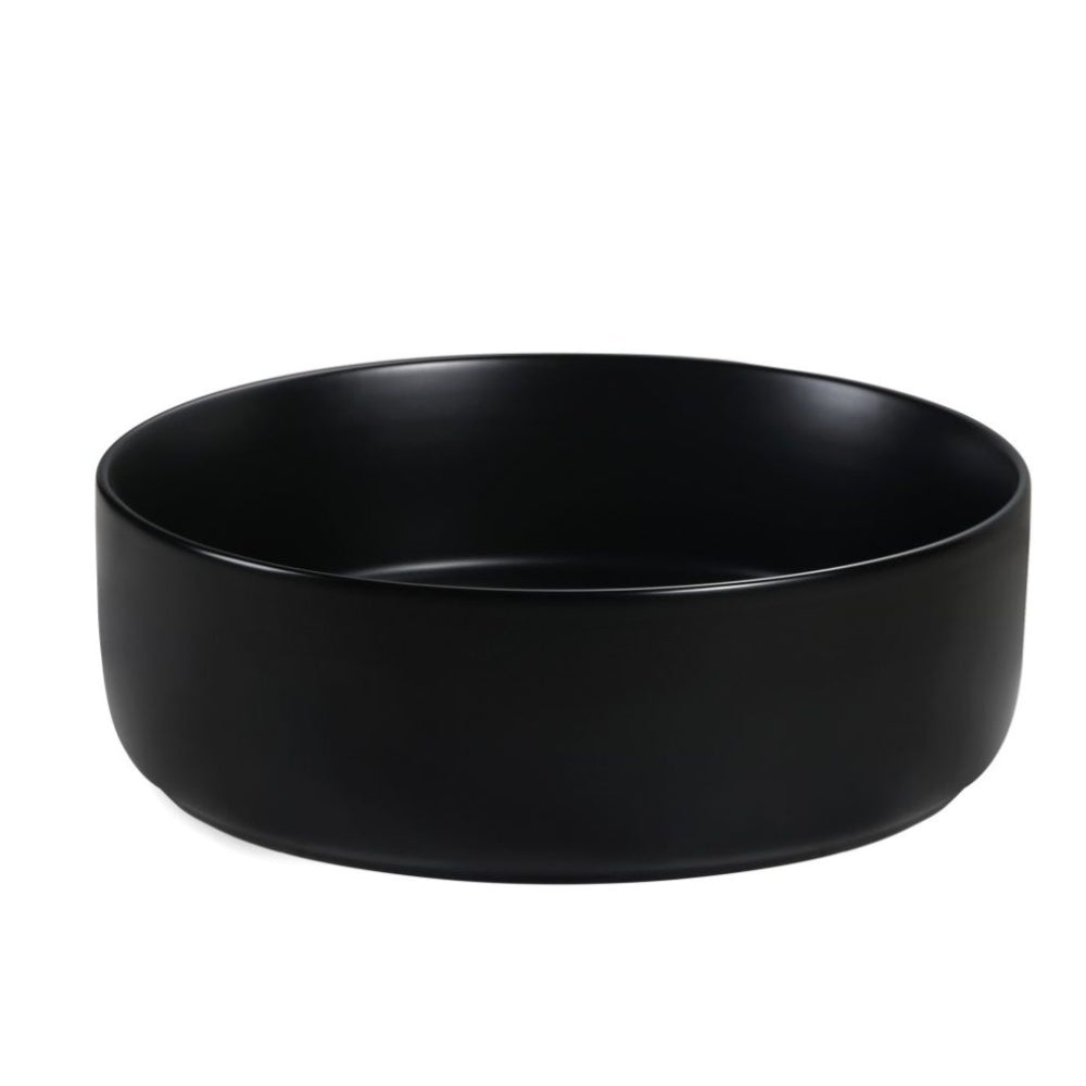 BELLA VISTA ROTONDA ABOVE COUNTER BASIN BLACK 360MM