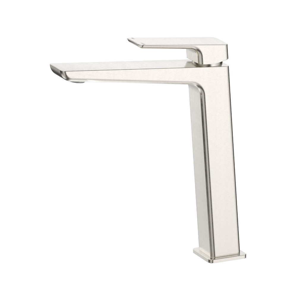 BELLA VISTA TIAGO TALL BASIN MIXER 217MM BRUSHED NICKEL