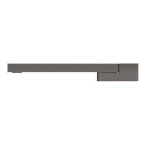 BELLA VISTA CRESTA SWIVEL BATH SPOUT 252MM GUN METAL