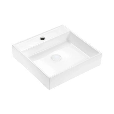 BELLA VISTA LOUISE ABOVE COUNTER BASIN WHITE 440MM