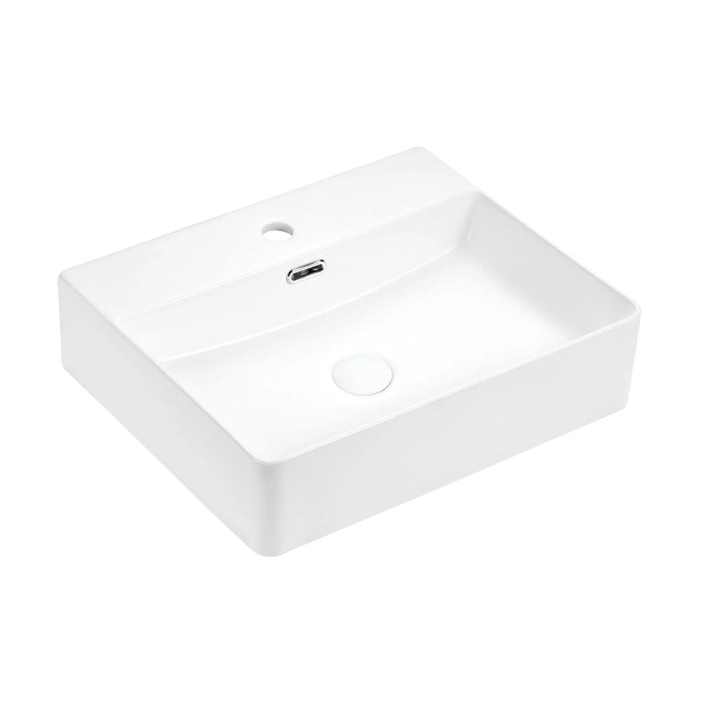 BELLA VISTA FLORENTINE ABOVE COUNTER BASIN MATTE WHITE 500MM